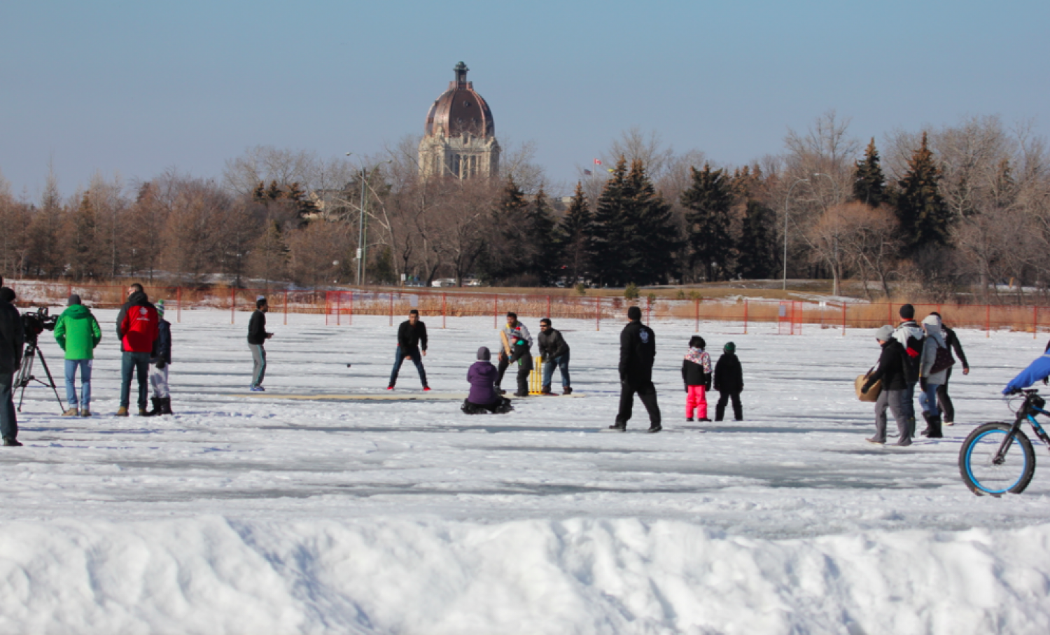 Prakhar talked to CBC Radio about Snow Cricket at  Waskimo this year