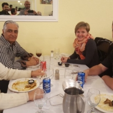 Cavaliers Spring Fundraiser Dinner 2017 at Spices of Punjab Restaurant on Scarth Street in Regina.