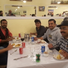 Cavaliers Spring Fundraiser Dinner 2017 at Spices of Punjab Restaurant on Scarth Street in Regina.