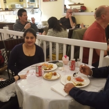 Cavaliers Spring Fundraiser Dinner 2017 at Spices of Punjab Restaurant on Scarth Street in Regina.