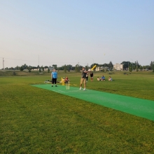 Great day with Creative Options Regina (COR) teaching the sport of Cricket