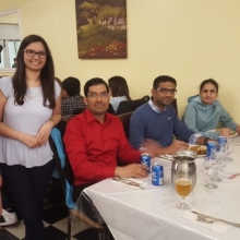 Cavaliers Spring Fundraiser Dinner 2017 at Spices of Punjab Restaurant on Scarth Street in Regina.