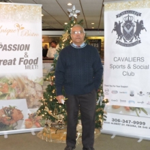 Cavaliers Christmas Party (Awards Dinner) 2015 at Unique Bistro in Regina
