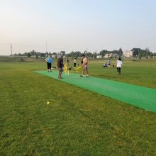 Great day with Creative Options Regina (COR) teaching the sport of Cricket