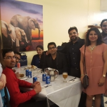 Cavaliers Spring Fundraiser Dinner 2017 at Spices of Punjab Restaurant on Scarth Street in Regina.