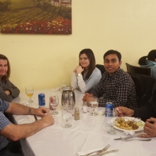 Cavaliers Spring Fundraiser Dinner 2017 at Spices of Punjab Restaurant on Scarth Street in Regina.